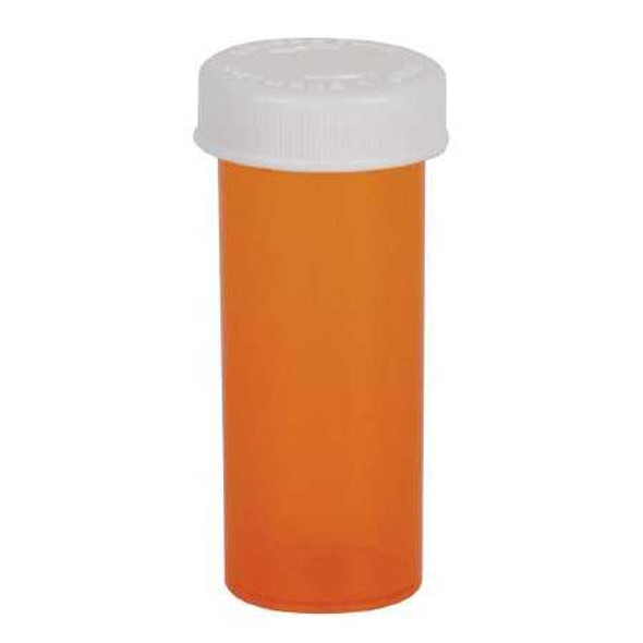 Prescription Vial Ezydose Push Turn 30 Dram Amber 30435 Case/125 APOTHECARY PRODUCTS INC. 739959_CS