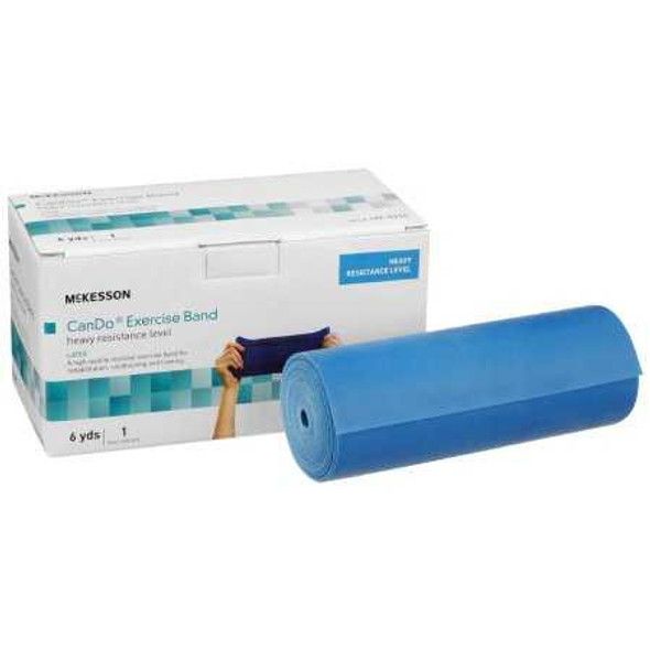Exercise Band McKesson Blue 6 Yard Heavy Resistance 169-5214 Each/1 MCK BRAND 1073306_EA