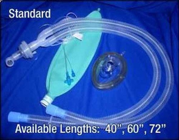 Vital Signs Anesthesia Breathing Circuit Expandable 90 Inch Dual Limb Adult 3 Liter Bag Disposable A5Z12XXX Case/20 CAREFUSION SOLUTIONS LLC 563946_CS