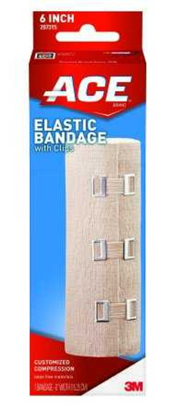 Elastic Bandage ACE 6 X 165 Inch Clip Detached Closure 207315 Box/36 3M HEALTHCARE (NEXCARE) 488157_CS