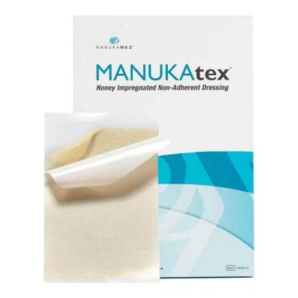 Impregnated Dressing MANUKAtex 4 X 5 Inch Acetate Gauze Manuka Honey Sterile MM0010 Box/10 MANUKAMED LTD/MANUKAMED USA LL 1017836_BX