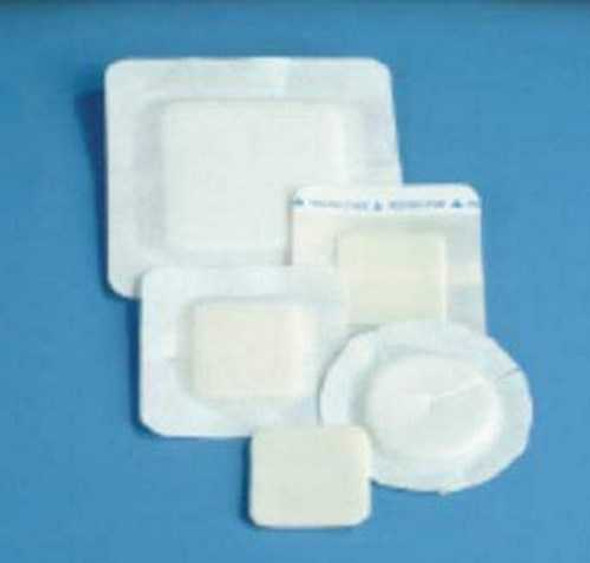 Foam Dressing Polyderm Border 4 Inch Diameter Fenestrated Round Non-Adhesive with Border Sterile 46-908 Box/10 DE ROYAL INDUSTRIES 747279_BX