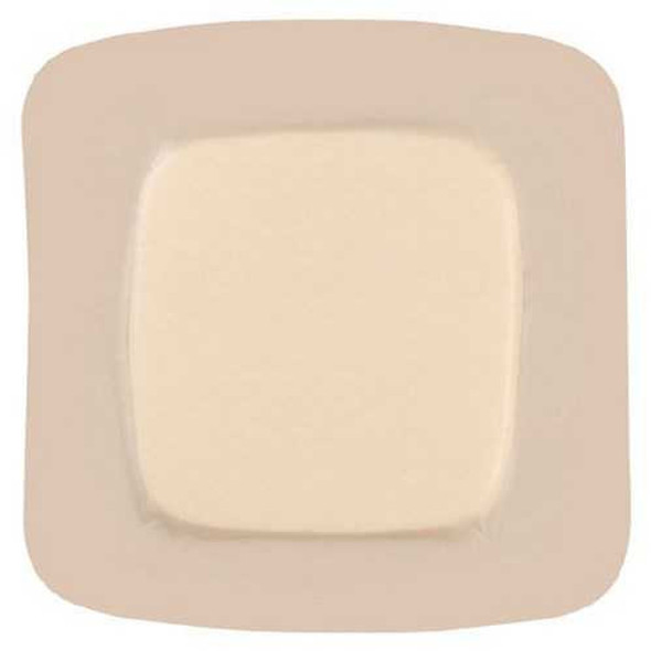 Thin Foam Dressing FoamLite™ 3-1/4 x 3-1/4 Inch With Border Film Backing Silicone Adhesive Square Sterile 421557 Pack of 1 FoamLite™ 1053864_EA