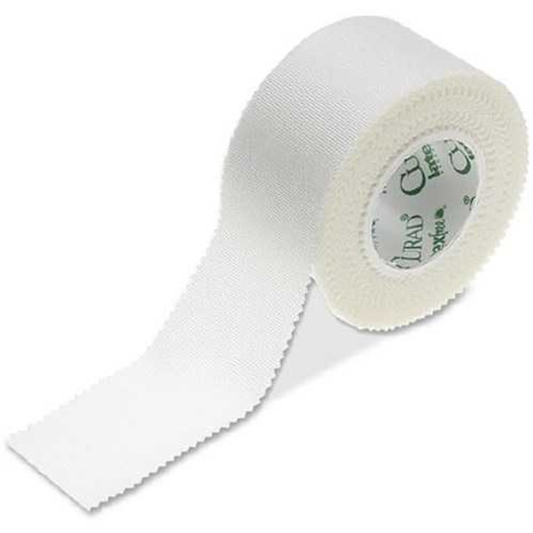 Medical Tape Curad Water Resistant Silk-Like Cloth 1 Inch X 10 Yard White NonSterile NON270101 Roll/1 MEDLINE 1028363_RL