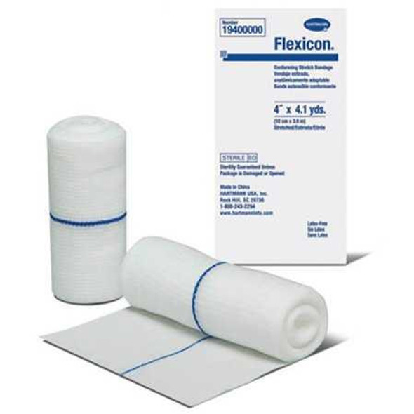 Conforming Bandage Flexicon® 4 Inch x 4-1/10 Yard 1 per Pack Sterile 1-Ply Roll Shape 19400000 Pack of 1 Flexicon® 442353_EA