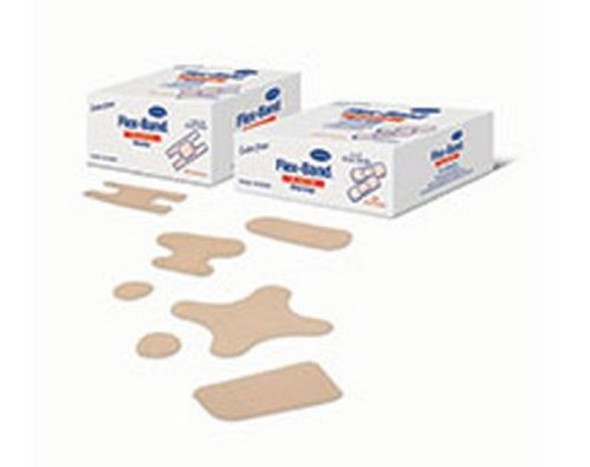 Adhesive Spot Bandage Flex-Band 0.875 Inch Diameter Fabric Round Tan Sterile 46110000 Box/100