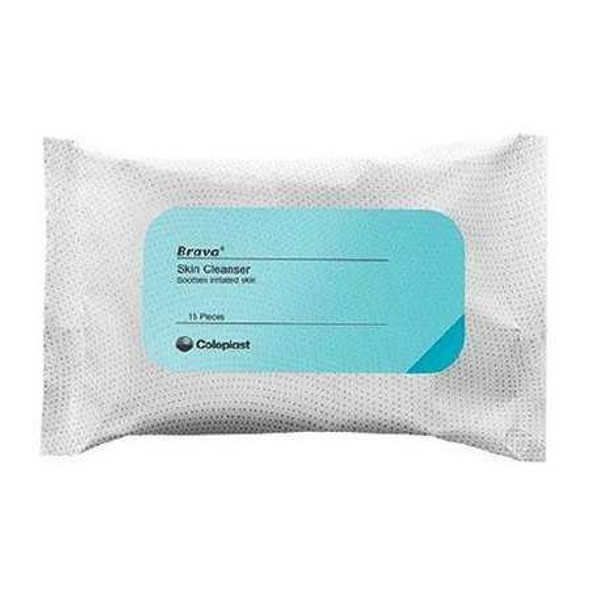 Personal Wipe Brava Soft Pack Provitamin B5 Unscented 15 Count 12080 Pack/1 841-11-PDJ Coloplast 1128830_PK