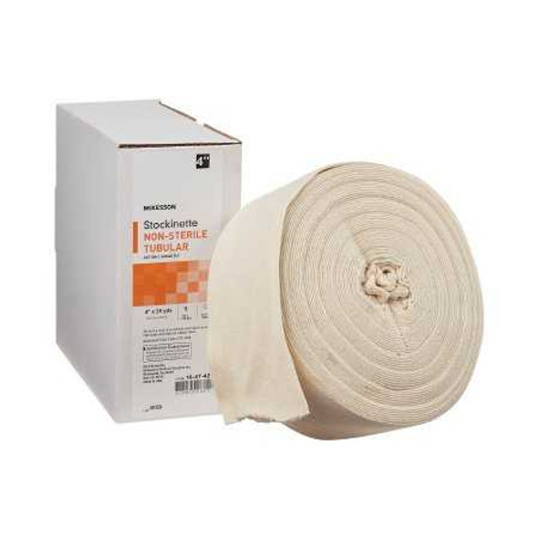 Stockinette Tubular McKesson 4 Inch X 25 Yard Cotton NonSterile 16-4T-425 Roll/1 125274 MCK BRAND 457631_RL