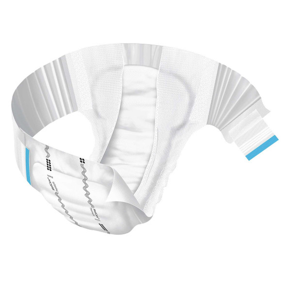 Unisex Adult Incontinence Brief MoliCare® Premium Elastic 10D Medium Disposable Heavy Absorbency 165672 Case of 56 67806 MoliCare® Premium Elastic 10D 1153086_CS