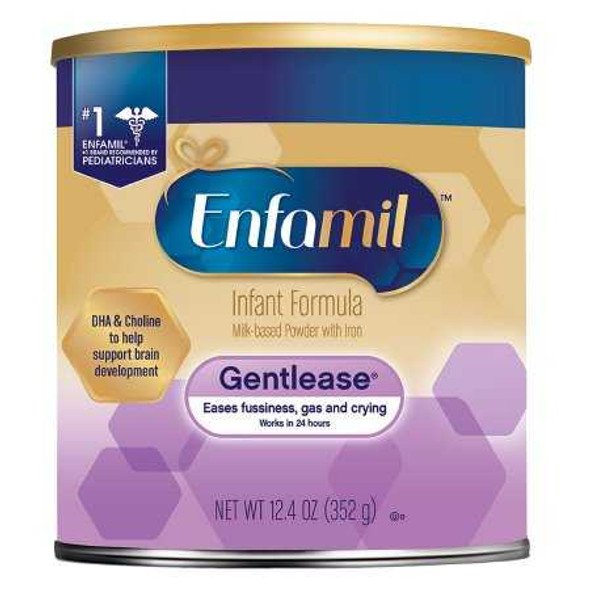 Infant Formula Enfamil Gentlease 12.4 oz. Can Powder 174101 Case/6 J588-H5800 MEAD JOHNSON 1135688_CS
