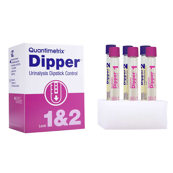 Urine Chemistry Urinalysis Control Dipper Urinalysis Dipstick Testing 2 Levels 6 X 15 mL 1440-01 Box/6 5231411 Quantimetrix 211623_BX