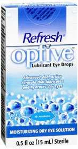 Eye Lubricant Refresh Optive 0.5 oz. Eye Drops 00023324015 Each/1 55588BAMDG Allergan Pharmaceutical 798862_EA