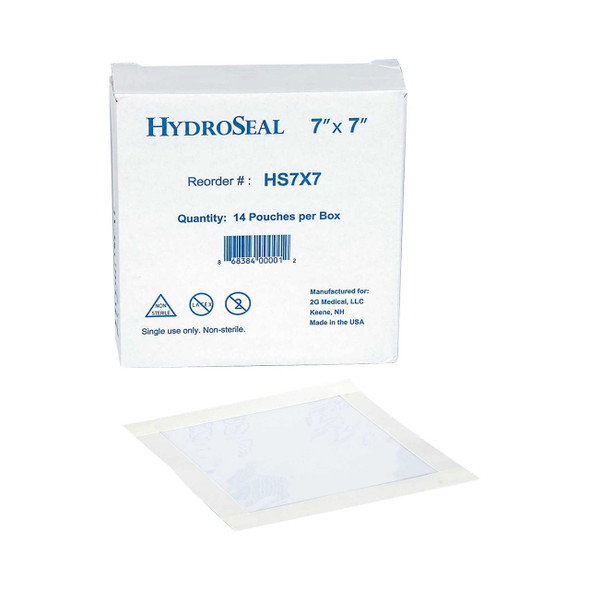 Wound Protector HydroSeal Tabs HS7X7 Box/14 67417 2G Medical LLC 1136591_BX