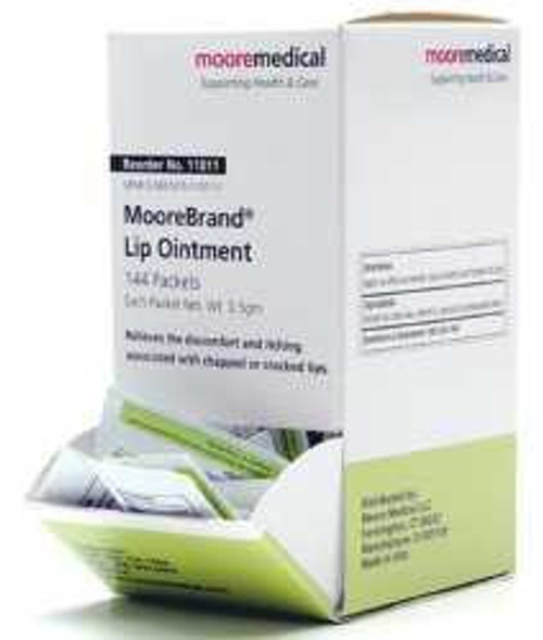 Lip Balm McKesson 0.5 gm Individual Packet 61024 Box of 144 59433400 McKesson 1111734_BX