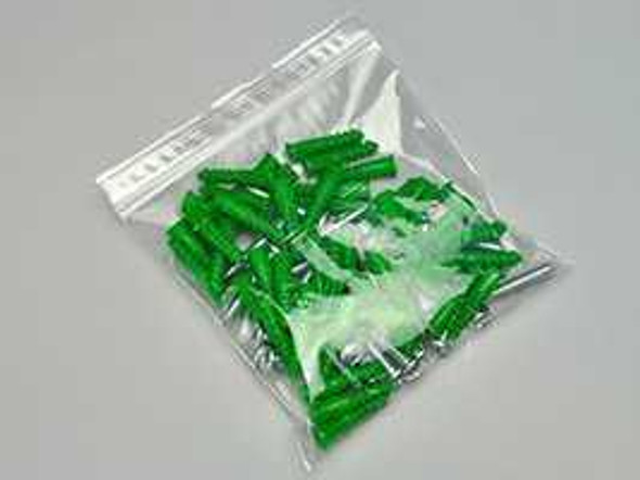 Reclosable Bag Clear Line 3 X 5 Inch LDPE Clear Zipper / Seal Top Closure F20305 Box/100 1385 BLA UN Elkay Plastics 1050883_BX