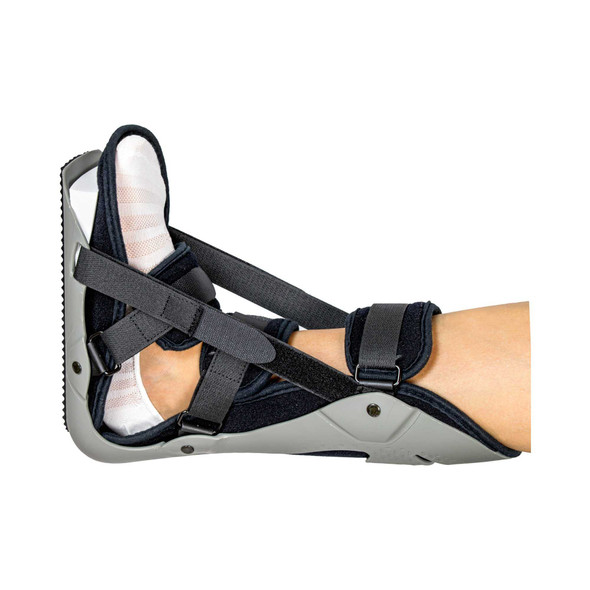 Plantar Fasciitis Night Splint McKesson Small Hook and Loop Closure Male Up to 6 / Female Up to 7 Left or Right Foot 155-79-97753 Each/1 557021200 MCK BRAND 1159123_EA