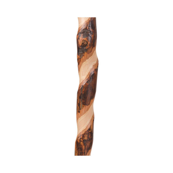 Hiking Staff Brazos Wood 37 Inch Height Twisted Hickory Print 502-3000-0226 Each/1 01-140-011 Mabis Healthcare 1149588_EA