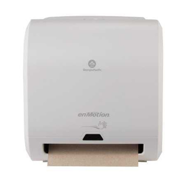 Paper Towel Dispenser enMotionImpulse8 Translucent White Touch Free 1 Roll Wall Mount 59437A Each/1 3173 Georgia Pacific 889663_EA