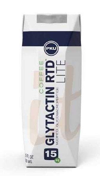 PKU Oral Supplement Glytactin RTD Lite Mocha Flavor 8.5 oz. Carton Ready to Use 35144 Each/1 20462 Cambrooke Therapeutics 1106230_EA