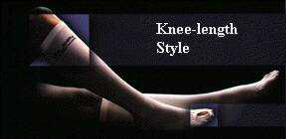 Anti-embolism Stocking Lifespan Knee High Small / Regular White Inspection Toe 553-01 Pair/1 150 Alba Healthcare 404034_PR