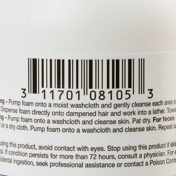 Rinse-Free Shampoo and Body Wash Bedside-Care8.1 oz. Pump Bottle Unscented 67146 Case/12 1669H Coloplast 1077625_CS
