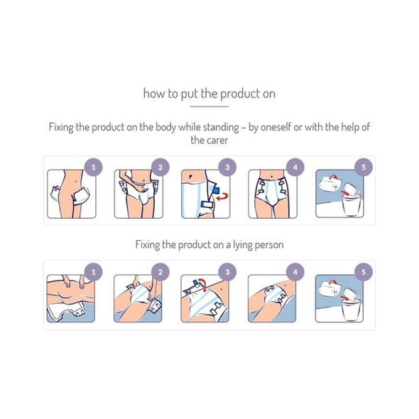 Unisex Adult Incontinence Brief Seni Super Plus X-Large Disposable Heavy Absorbency S-XL25-BP1 Pack/25 22895 TZMO USA Inc 1163873_PK