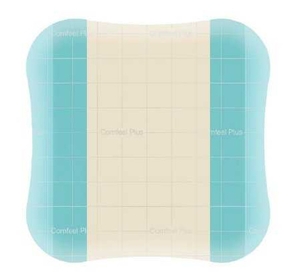 Hydrocolloid Dressing ComfeelPlus 4 X 4 Inch Square Sterile 33110 Box/10 FGA82900 0000 Coloplast 1124399_BX