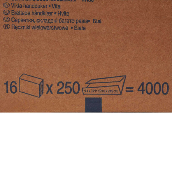 Paper Towel Tradition Multi-Fold 9-1/5 X 9-2/5 Inch 01840 Case/16 FGP20600 0000 Kimberly Clark 459213_CS