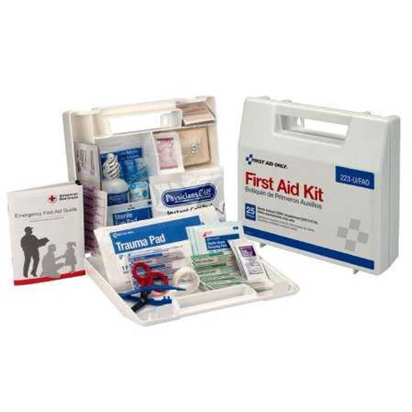 First Aid Kit First Aid Only 25 People Plastic Case 223-U/FAO Each/1 1641 Acme United 569353_EA