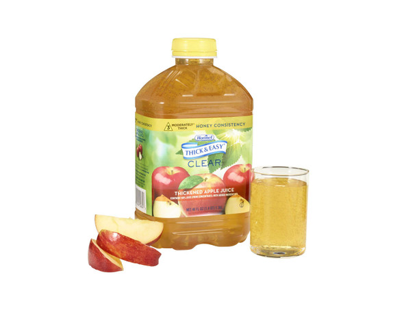 Thickened Beverage Thick Easy 46 oz. Bottle Apple Juice Flavor Ready to USe Honey Consistency 30634 Each/1 1424 Hormel Food Sales 797170_EA