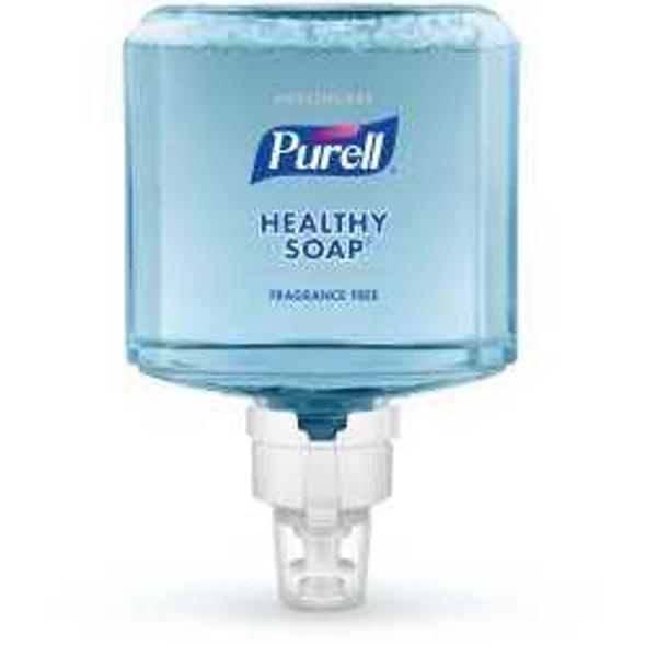 Soap Purell Healthy Soap Gentle Free Foaming 1 200 mL Dispenser Refill Bottle Unscented 7772-02 Case/2 694-03-GCP GOJO 1087443_CS