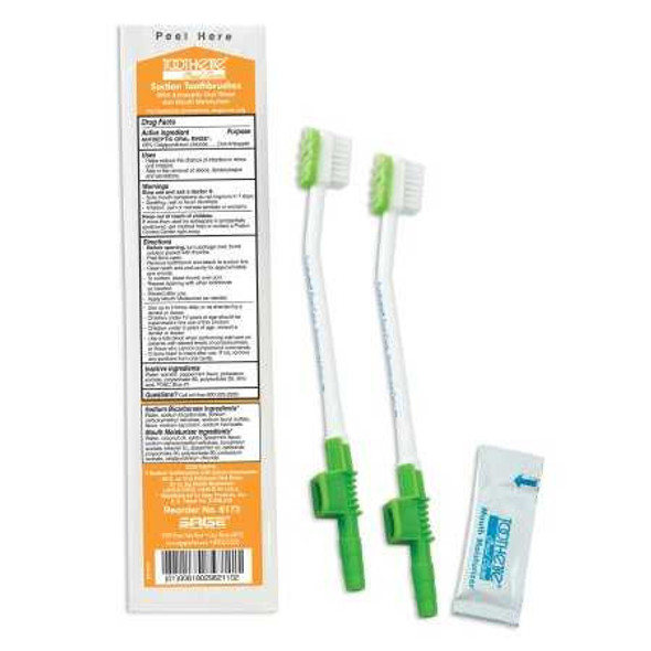 Suction Toothbrush Kit Toothette NonSterile 6173 Pack/1 1956 Sage Products 463862_PK