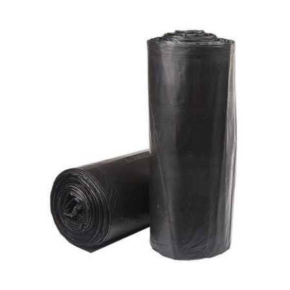 Trash Bag McKesson 60 gal. Black LLDPE 1.2 Mil. 38 X 58 Inch Star Seal Bottom Coreless Roll SL3858120K-1 Case/100 2634 MCK BRAND 1137655_CS