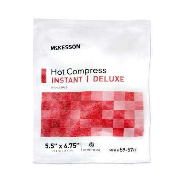 Instant Hot Pack McKesson General Purpose Small Plastic Disposable 59-57H Each/1 Feb-70 MCK BRAND 521484_EA