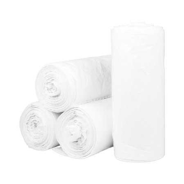 Trash Bag McKesson 45 gal. White LLDPE 0.80 Mil. 40 X 46 Inch Star Seal Bottom Coreless Roll WSL4046XHW Case/100 24122 MCK BRAND 1137635_CS