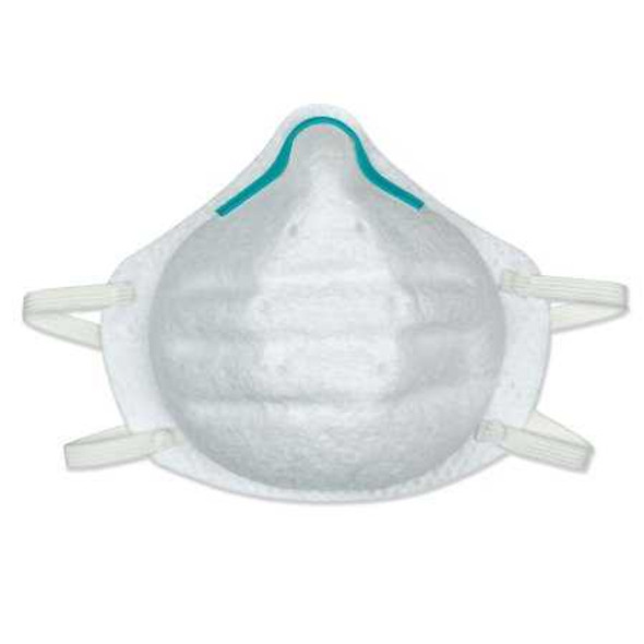 Particulate Respirator Mask Honeywell DC365 Medical N95 Cup Elastic Strap One Size Fits Most White NonSterile ASTM F1862 Adult DC365N95HC Case/200 421460 HONEYWELL SAFETY PRODUCTS 1182284_CS