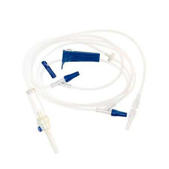 Primary Administration Set McKesson 10 Drop / mL Drip Rate 97 Inch Tubing 2 Ports TCBINF6519-A Box/50 46815ENR MCK BRAND 1173998_BX