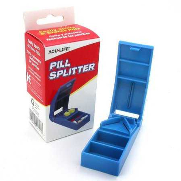 Pill Cutter Acu-Life Hand Operated Blue 07957301115 Each/1 1401001 Health Enterprises Inc 861268_EA