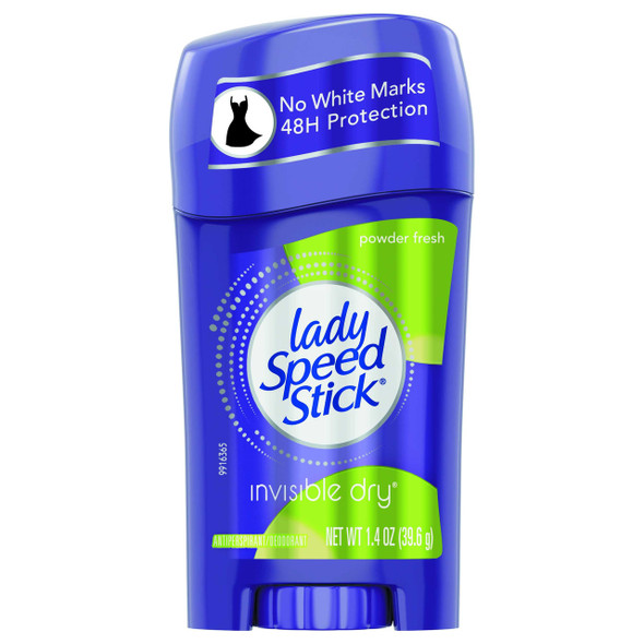 Antiperspirant / Deodorant Lady Speed Stick Solid 1.4 oz. Powder Fresh Scent 96369 Each/1 Colgate 866337_EA
