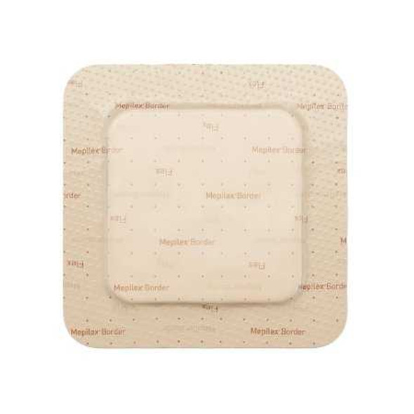 Foam Dressing Mepilex Border Flex 4 X 4 Inch Square Adhesive with Border Sterile 595300 Case/50 53431 Molnlycke 1114380_CS