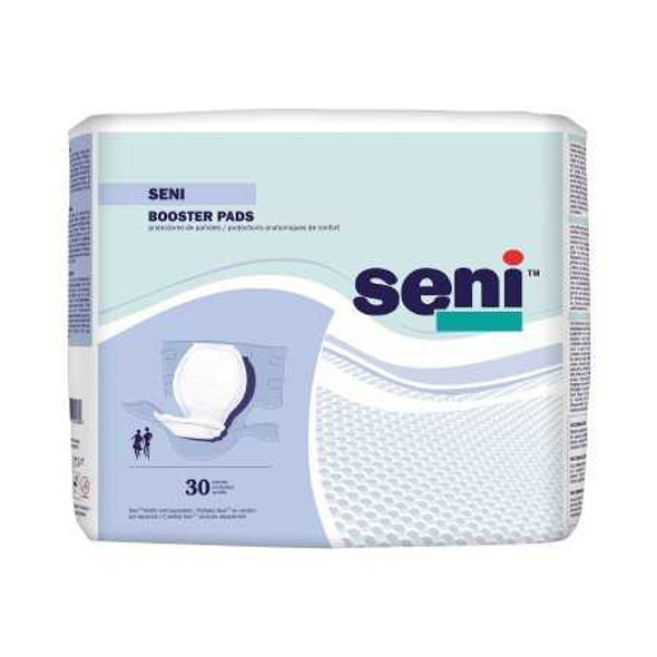 Booster Pad Seni 25 Inch Length Moderate Absorbency One Size Fits Most Adult Unisex Disposable S-NO30-PB1 Pack/30 7348201 TZMO USA Inc 1163832_PK