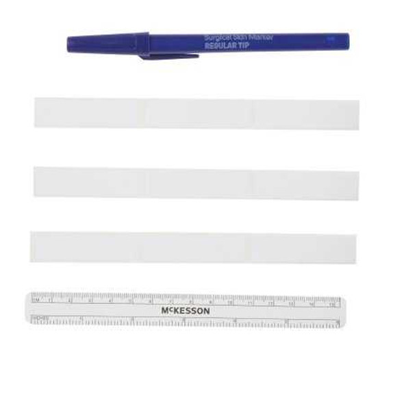 Surgical Skin Marker with Label McKesson Gentian Violet Regular Tip Ruler Sterile 19-0752 Each/1 05WSL MCK BRAND 661789_EA