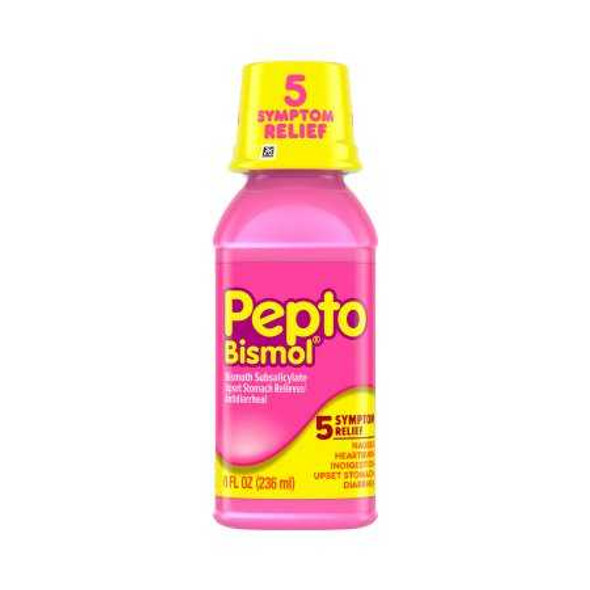 Anti-Diarrheal Pepto Bismol 262 mg Strength Liquid 8 oz. 37000003202 Each/1 16-1033-6 Procter & Gamble 257710_EA