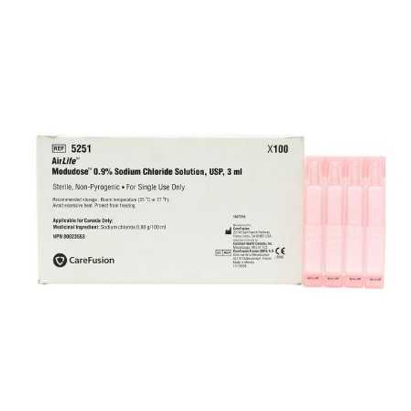 AirLifeModudoseRespiratory Therapy Solution Sodium Chloride 0.9% Solution Unit Dose Vial 3 mL 5251 Each/1 16-1033-6 Vyaire Medical 278861_EA