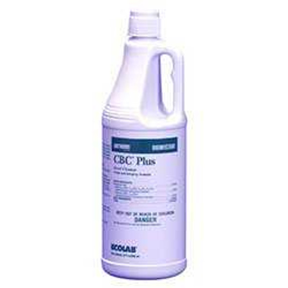 CBCPlus Toilet Bowl Cleaner Acid Based Manual Squeeze Liquid 32 oz. Bottle Mint Scent NonSterile 6100487 Case/12 6015300 Ecolab 868738_CS