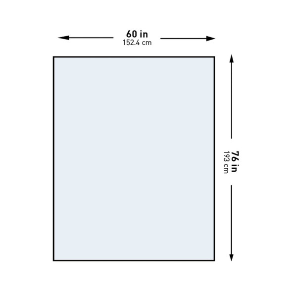 General Purpose Drape McKesson Large Reverse Fold Drape Sheet 60 W X 76 L Inch Sterile 16-I80-12408-S Case/20 HSK-706-05 MCK BRAND 1130793_CS