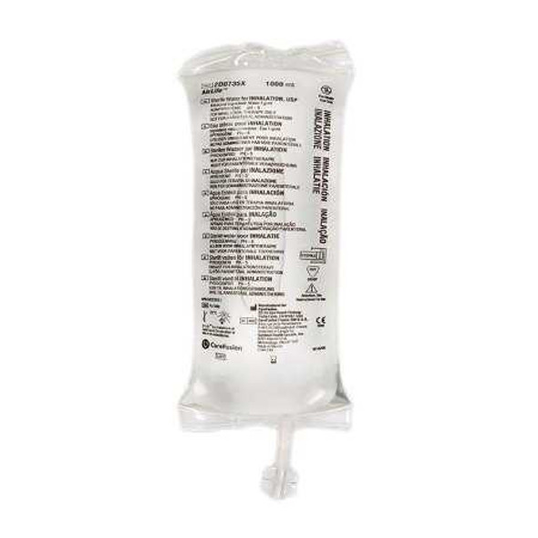 AirLifeRespiratory Therapy Solution Sterile Water Solution Flexible Bag 1 000 mL 2D0735X Each/1 740050 Vyaire Medical 520839_EA