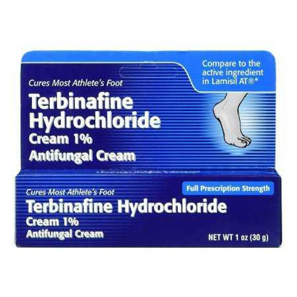 Terbinafine HCl 1% Cream Tube 30 Gram 51672208002 Each/1 M1-2-1812 Taro 793775_EA