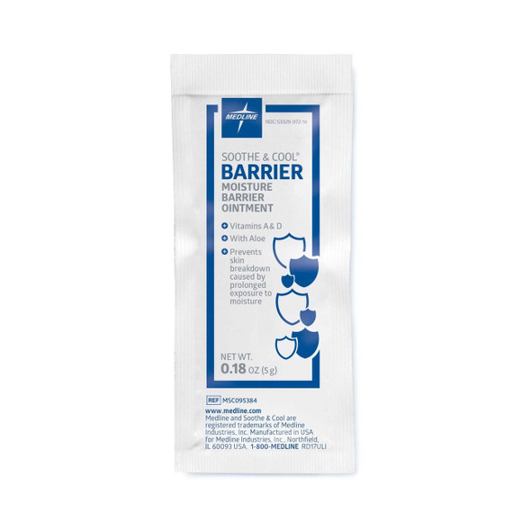 Skin Protectant Soothe Cool5 Gram Individual Packet Unscented Ointment MSC095384 Gross/144 155-79-87077 MEDLINE 868939_GR