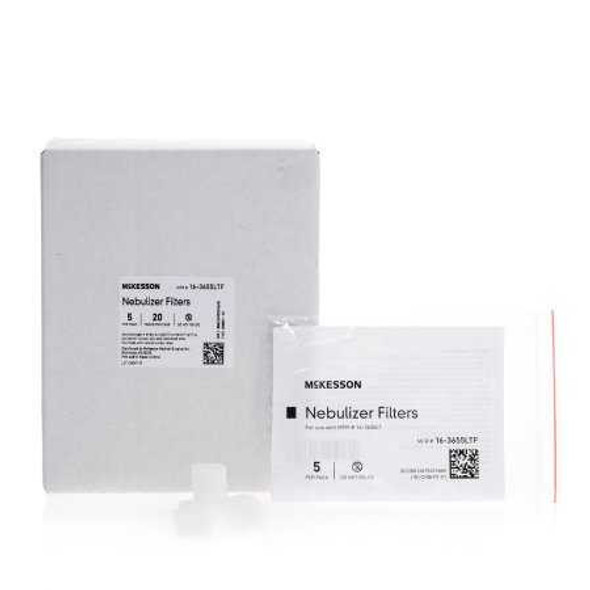 Nebulizer Filter McKesson 16-3655LTF Bag/5 MCKFOL MCK BRAND 1099181_BG